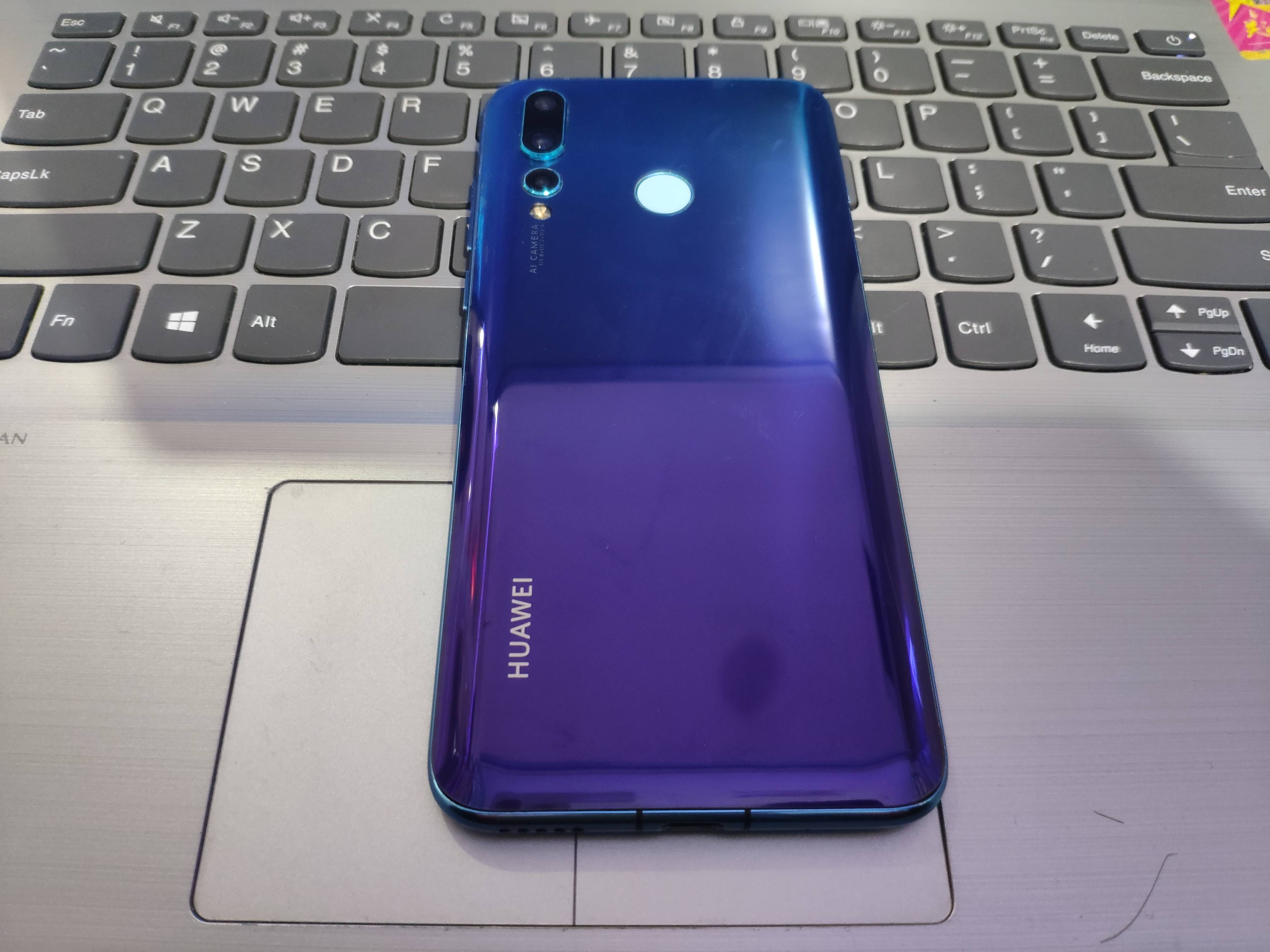 华为安卓手机 nova4 8 128 换外屏小花机