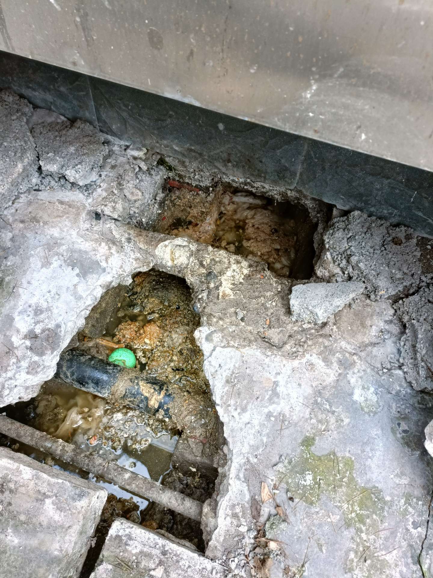 柏溪公安局宿舍的下水道长期堵塞希望有关部门能尽快